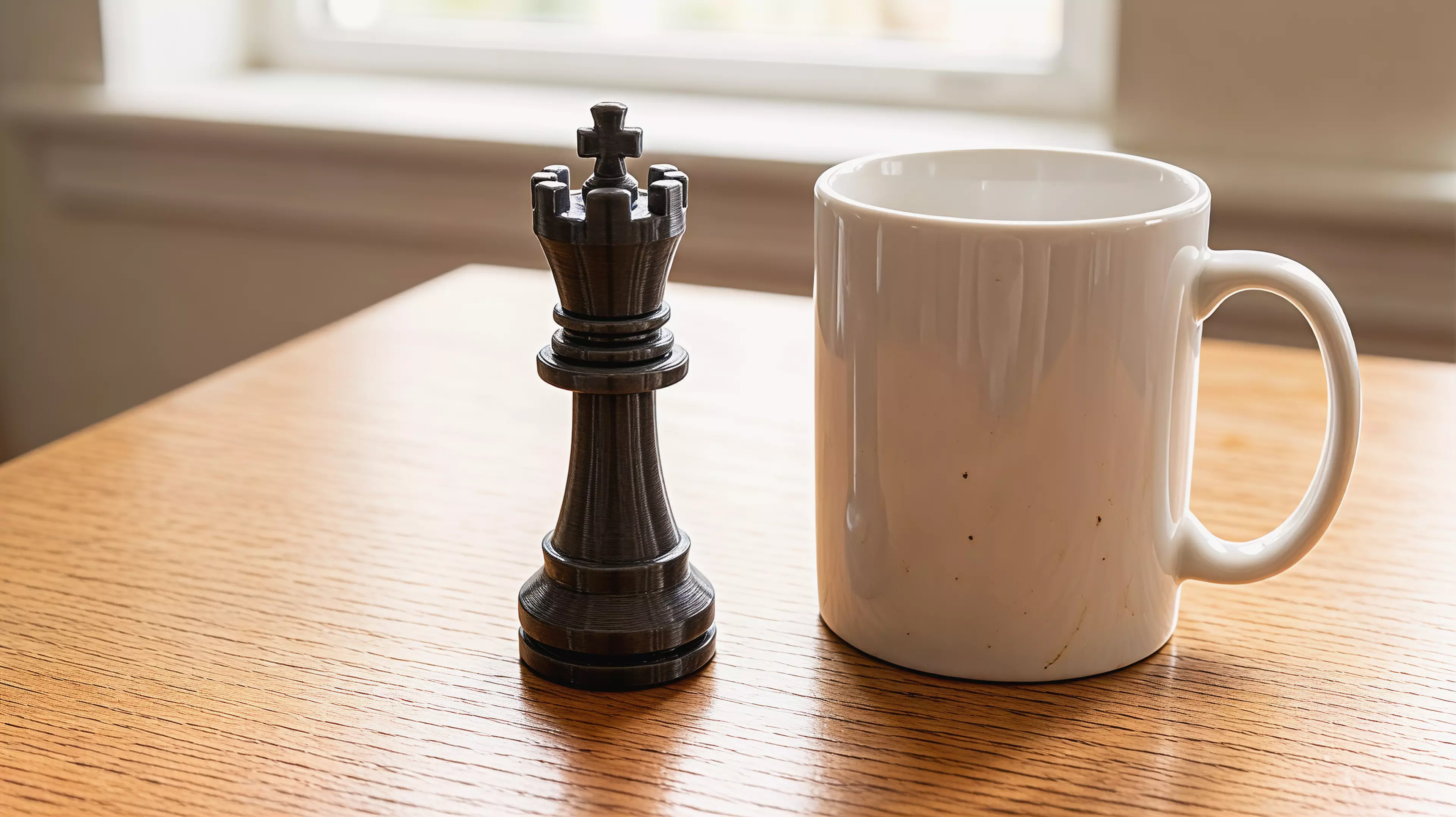 New York after midnight, translated into a complete architectural chess set with ordinary chess rules.

By Alice.