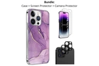 sahara-case-saharacase-iphone-14-pro-max-protection-kit-bundle-saharacase-iphone-14-pro-max-6-7-inch-protection-kit-bundle-marble-series-case-with-tempered-glass-screen-and-camera-protector-purple-marble