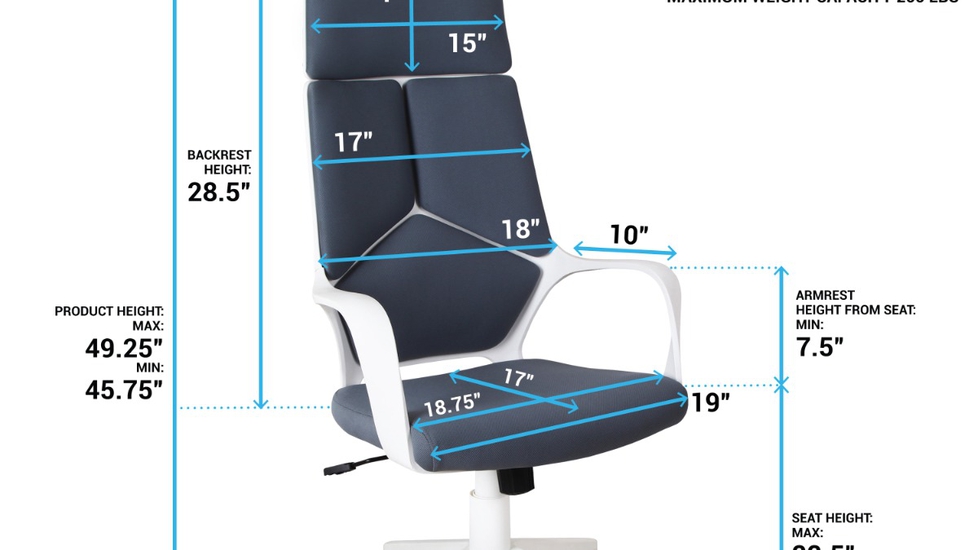 Techni Mobili Modern Studio Office Chair