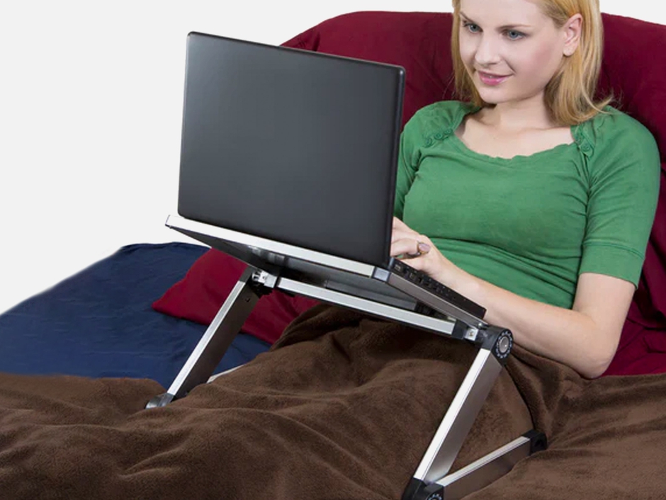 Uncaged Ergonomics WorkEZ Light Laptop Stand & Lap Desk