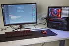 image of desk setup