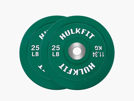 Hulkfit Product Hulkfit Olympic Bumper Plate, Pair or Singles