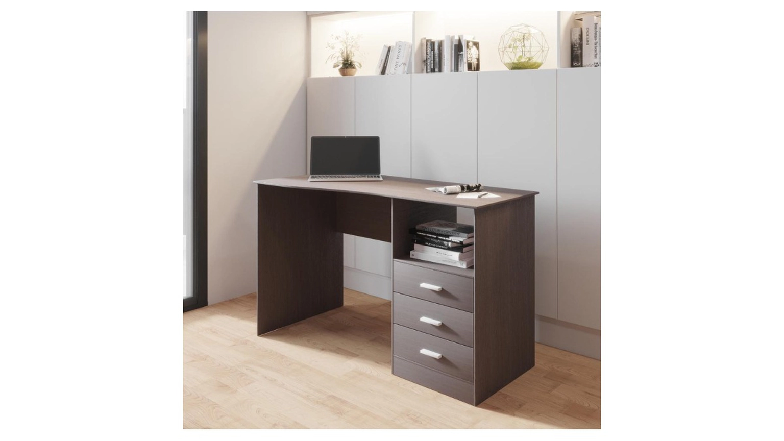 Desk with multiple drawers discount