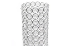 all-the-rages-crystal-and-chrome-11-25-inch-decorative-vase-chrome