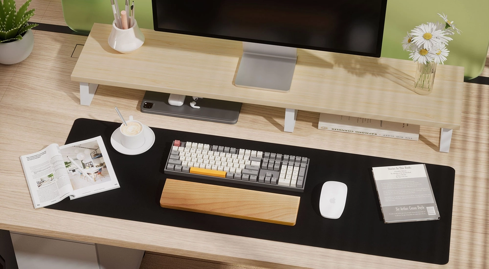 AOTHIA EX-Large PU Leather Desk Pad
