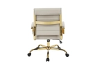 skyline-decor-benmar-home-leather-black-office-chair-with-gold-frame-tan