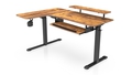 eureka-ergonomic-eureka-l60-l-shaped-standing-desk-key-board-tray-left - Autonomous.ai