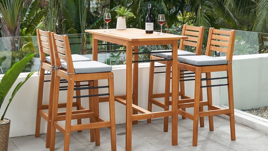 Outdoor Bar Table, Wooden Outdoor Bar Table Designs