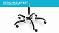 kerdom-kerdom-mesh-desk-chair-adjustable-height-arm-rest-ergonomic-black - Autonomous.ai