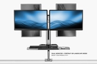 Image about Dual Elevated Workstation by Mount It 4