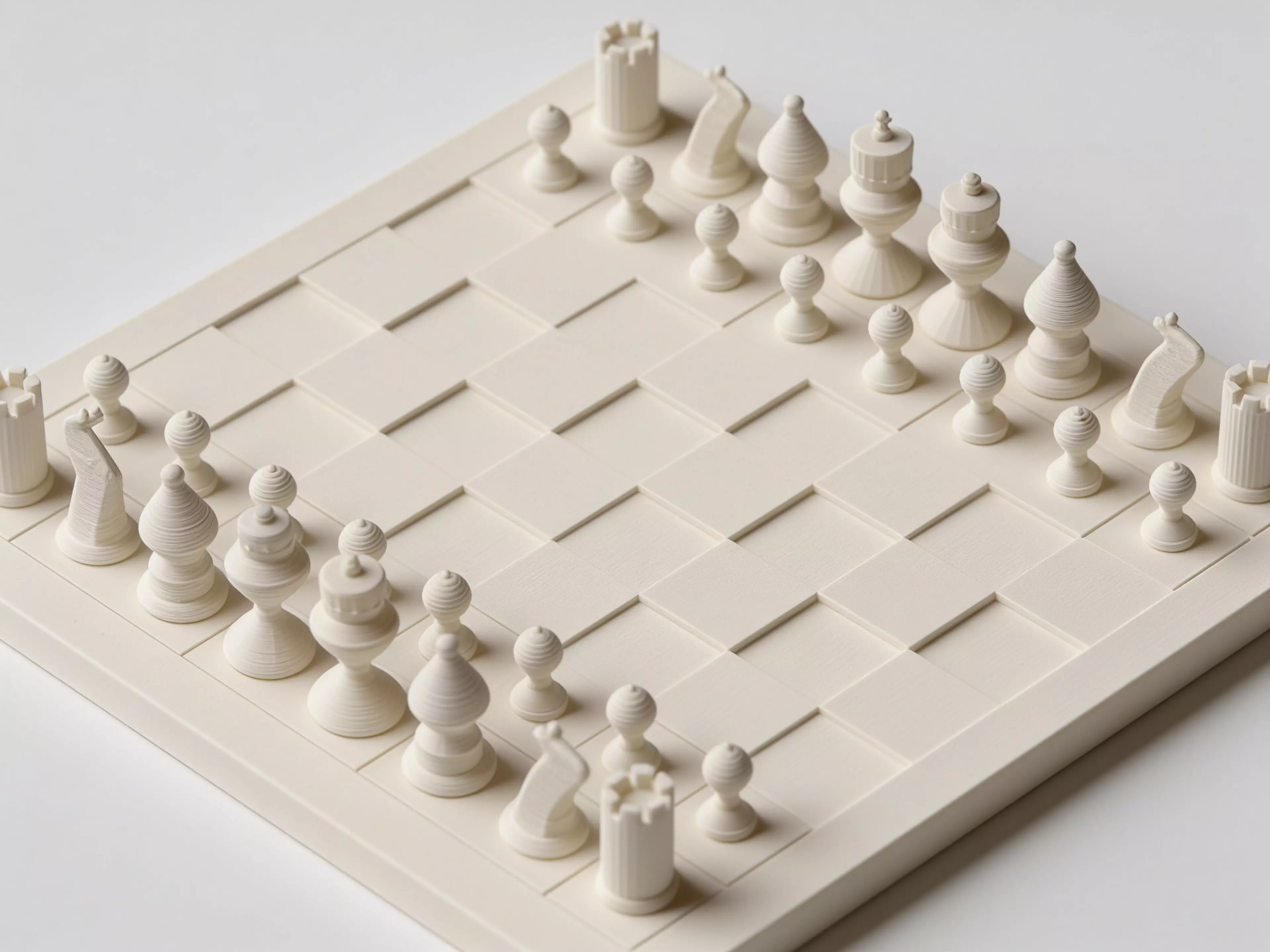 Original Medieval-fantasy Wizard Chess Set