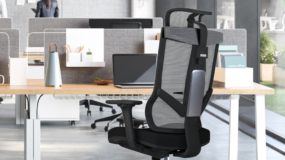 Logicfox Ergonomic Office Chair: Adjustable Backrest Height - Autonomous.ai