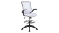 Skyline Decor Drafting Chair: Foot Ring and Flip-Up Arms - Autonomous.ai
