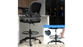 kerdom-primy-drafting-chair-pr-934-z-ergonomic-rolling-black - Autonomous.ai