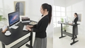 ApexDesk Standing Desk: Pneumatic Lift Mechanism - Autonomous.ai