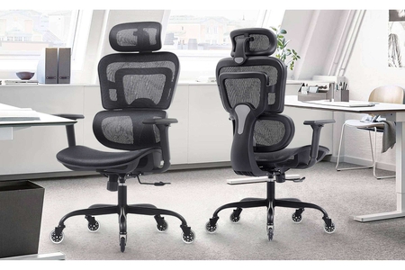 KERDOM Ergonomic Chair: Advanced Contoured Seat