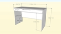 nexera-arobas-2-piece-home-office-set-bark-grey - Autonomous.ai
