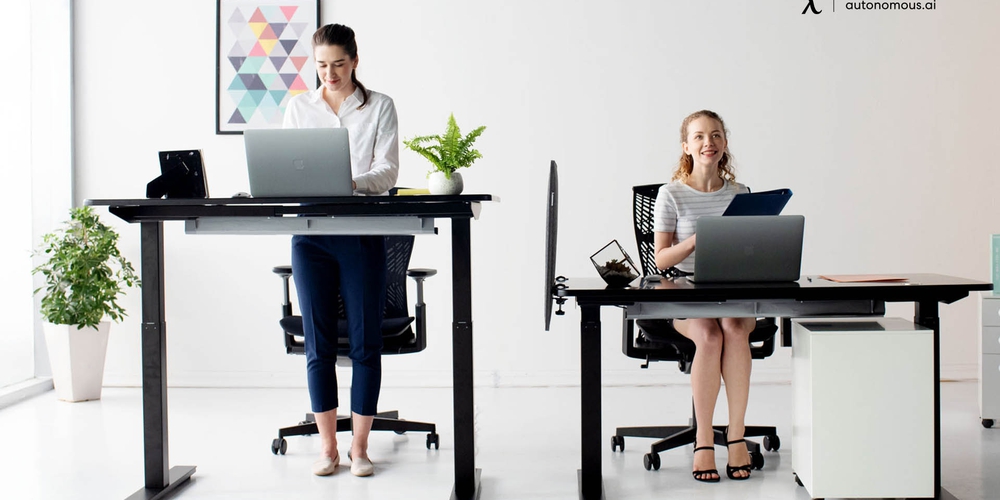 3 Best White Standing Desks with Drawers for Inventory Needs