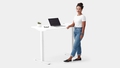 image of SmartDesk 2 with model - Autonomous.ai