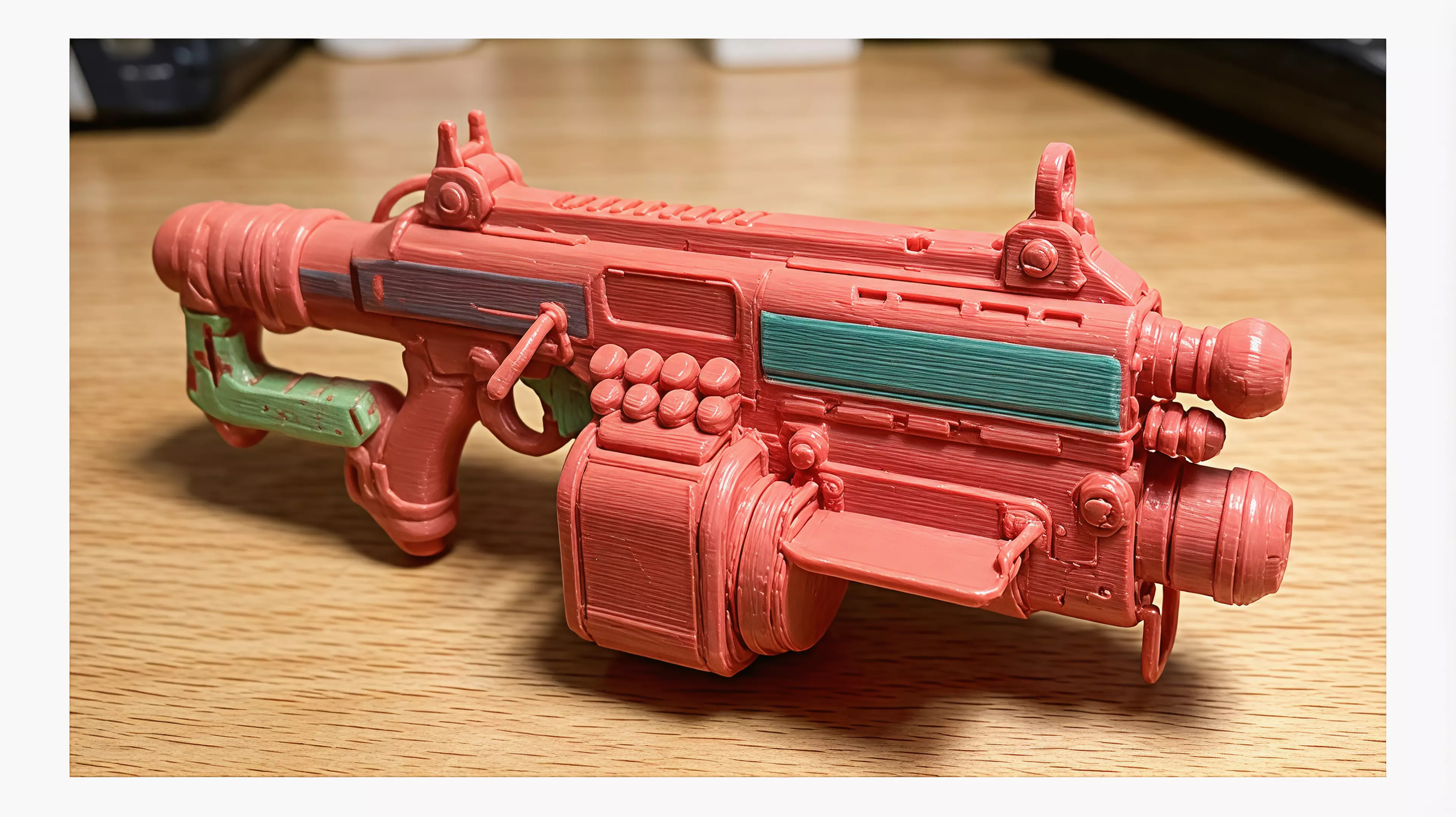 A display print lifted straight from a single concept photo by TRELLIS 2 image-to-3D — the photographed object as a solid, bed-ready figurine (24 part(s), 150mm wide).