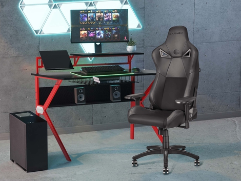 Karnox Suede Gaming Chair