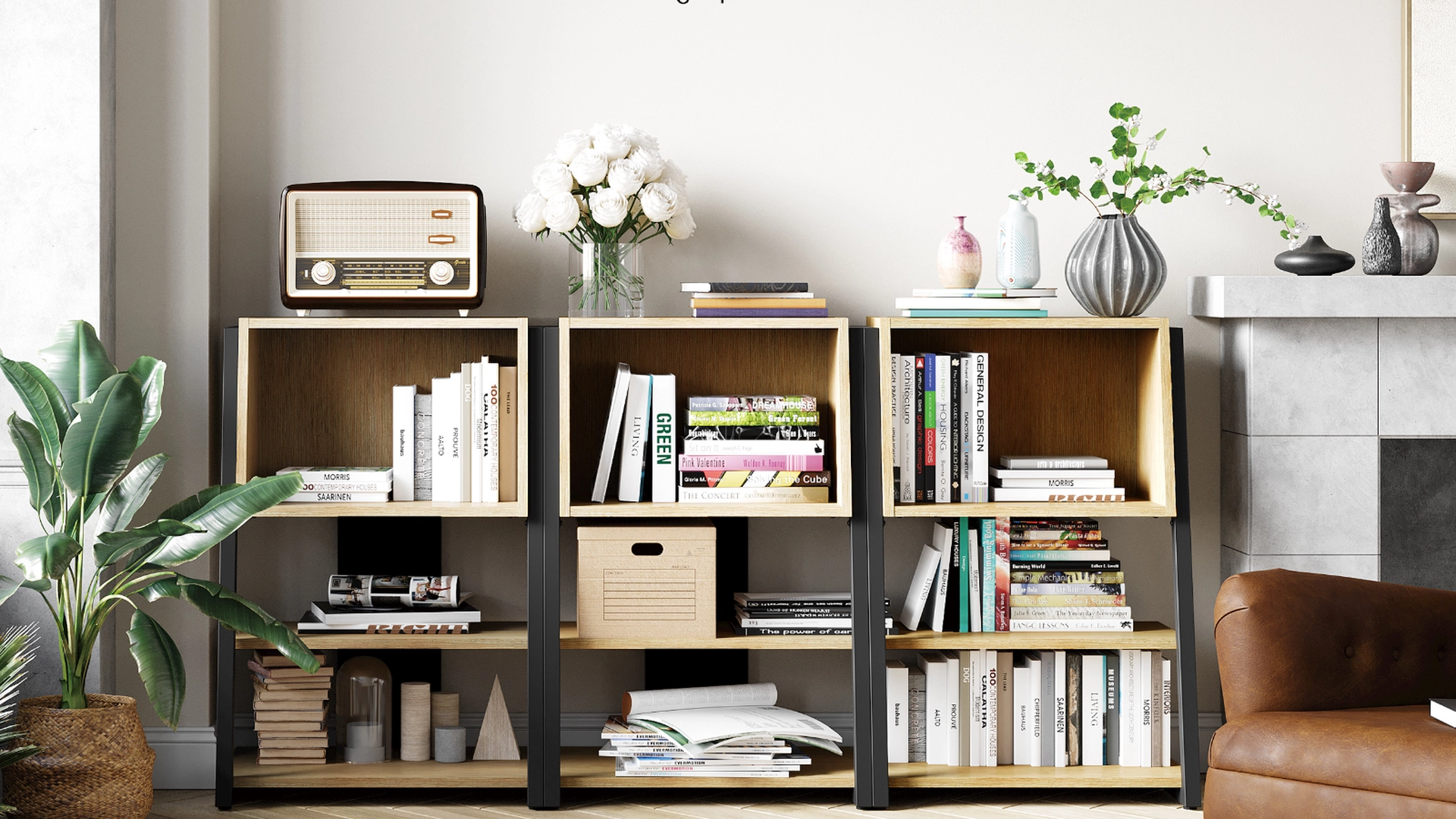Rules to Style and Transform Your Office Bookshelf
