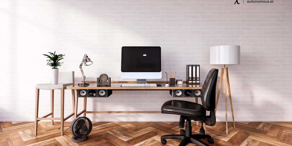 Minimalist Wood Desk to Simplify Your Office in 2022