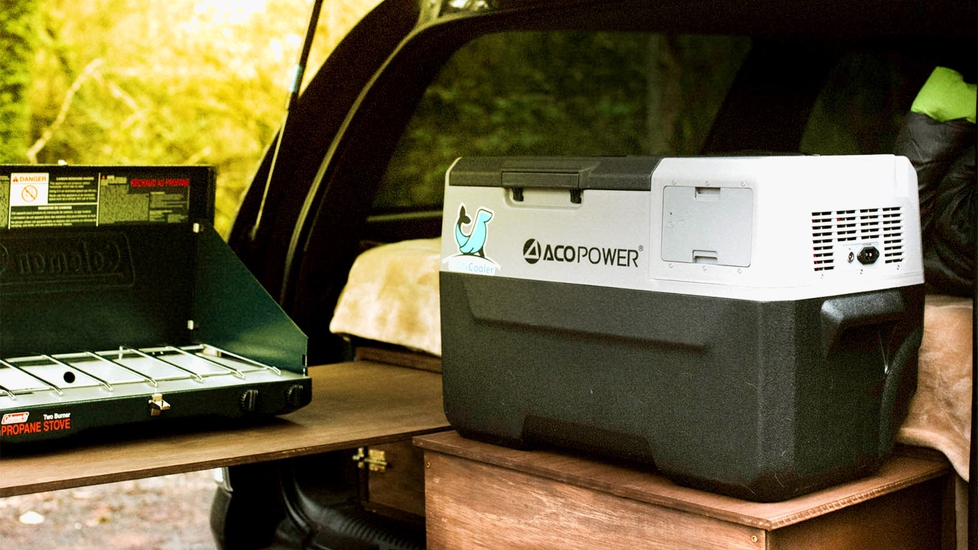 Acopower Electric Powered Fridge with Rechargeable Battery - Autonomous.ai