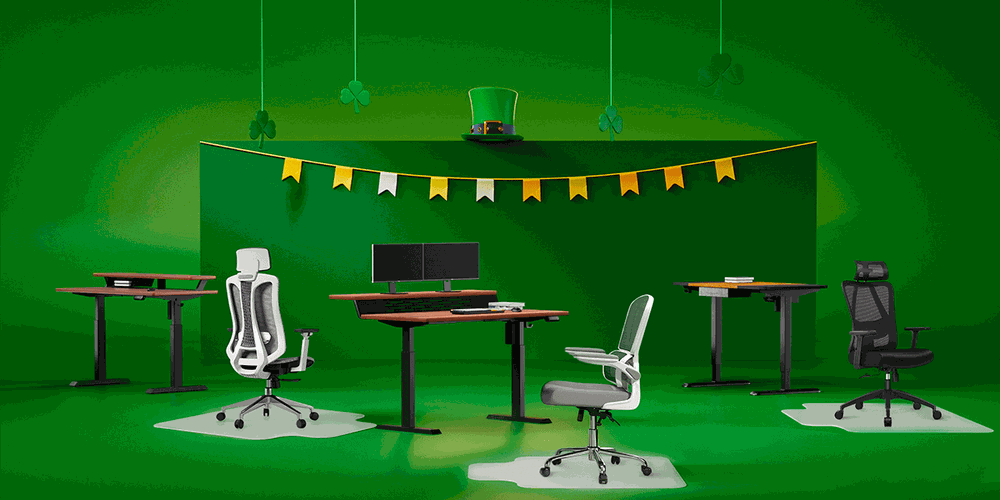 St Patrick’s Day Sale - 17x17 Special Offer on Ergonomic Furniture