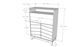 nexera-boss-secretary-desk-secretary-desk-nutmeg-laminate-panel-and-matte-white-lacquer-casing-and-doors - Autonomous.ai