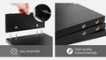 fenge-compactdesk-ultrawide-drawer-and-bag-hook-black-and-brown - Autonomous.ai