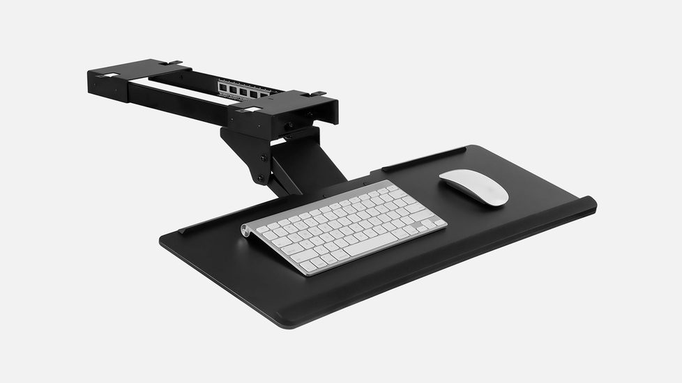 Under Desk Computer Keyboard and Mouse Tray - Autonomous.ai