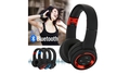 agptek-bluetooth-headset-wireless-hi-fi-stereo-headphone-black-red - Autonomous.ai