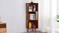 Maydear Corner Shelf (3 sizes): Bamboo Display Shelf - Autonomous.ai
