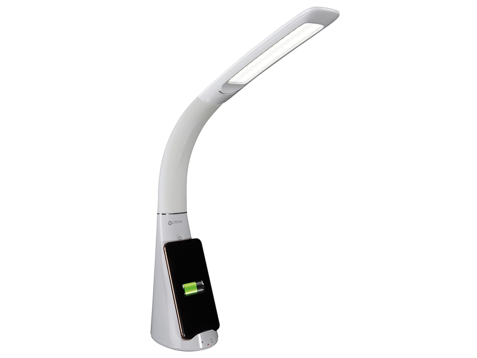 OttLite Purify Sanitizing LED Desk Lamp: Wireless Charging