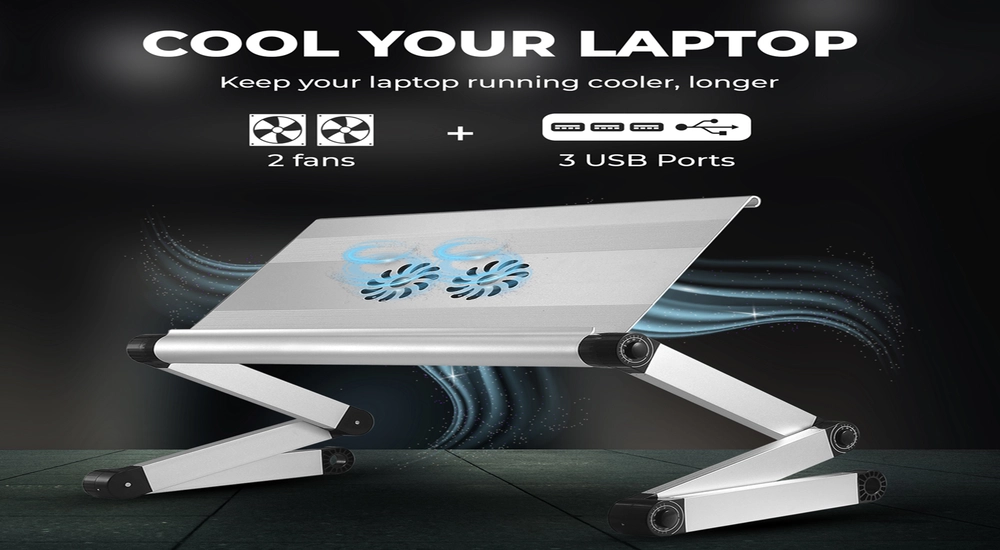 Uncaged Ergonomics WorkEZ Cool Adjustable Laptop Stand