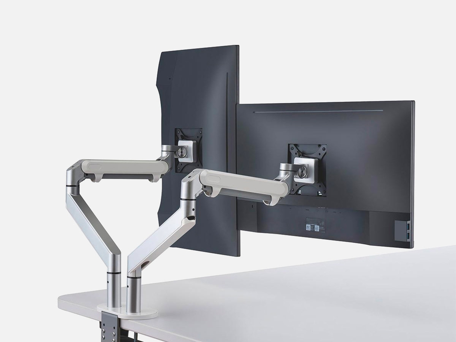 Northread Dual Monitor Arm: Cable Management