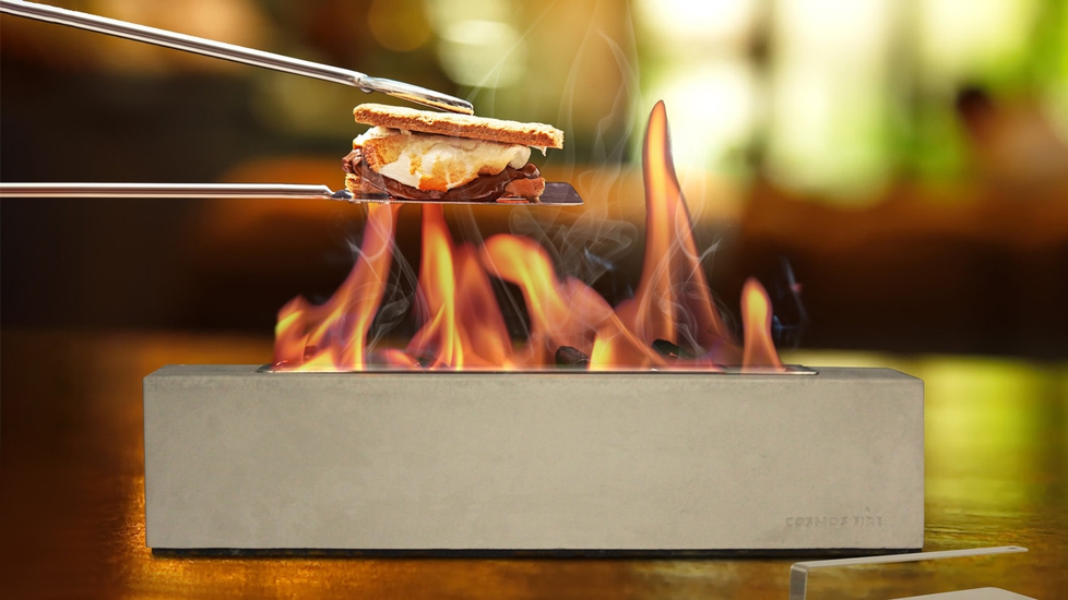 Lamp Depot Outdoor Portable Conrete Fire Pit - Autonomous.ai