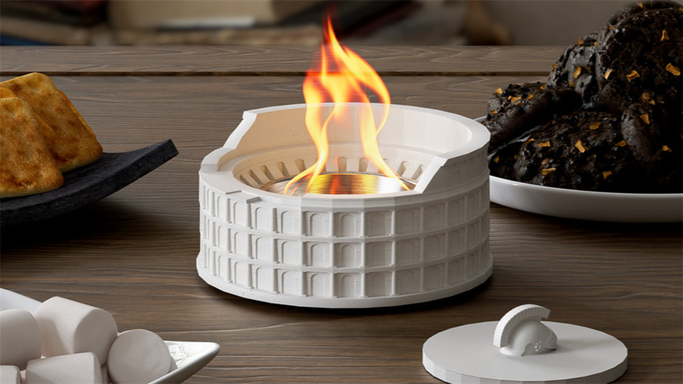 Lamp Depot Colosseum Tabletop Fire Pit - Autonomous.ai