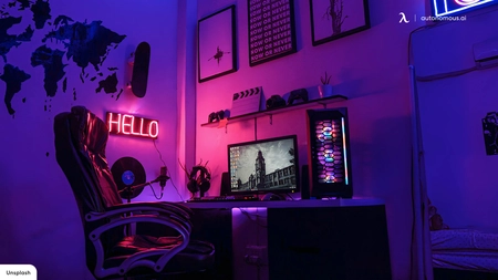 Cool lights for gaming room cheap