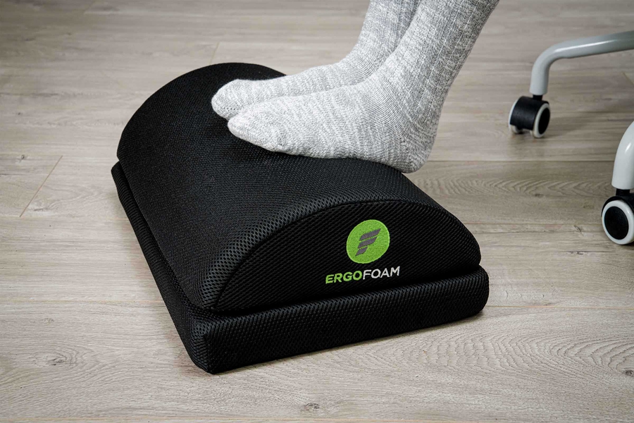 ErgoFoam Adjustable Foot Rest (Mesh)