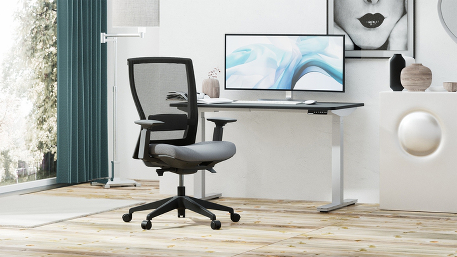 ErgoChair Core. A computer ergonomic chair that lets your body move.