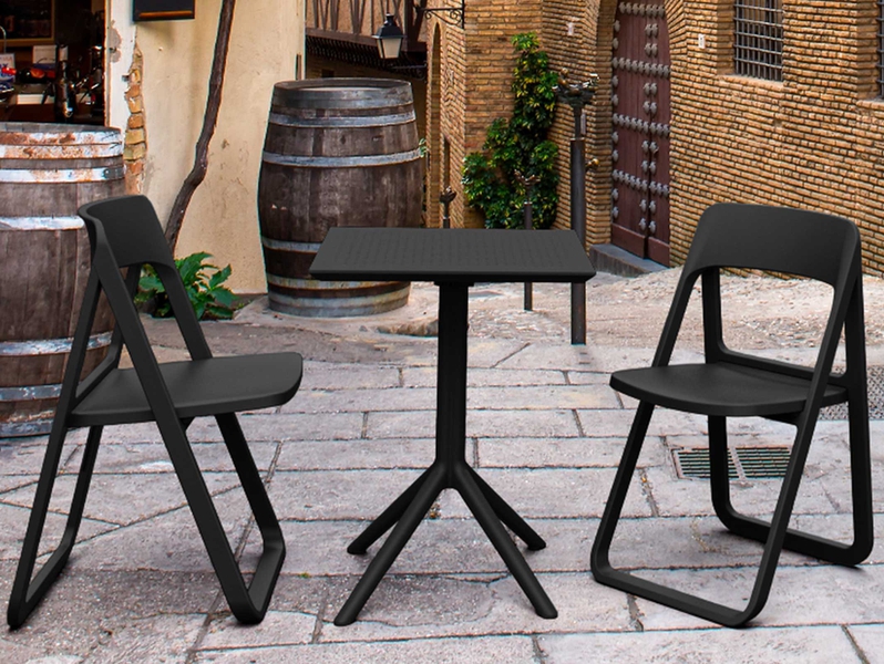 Compamia Dream Folding Bistro Set: Outdoor