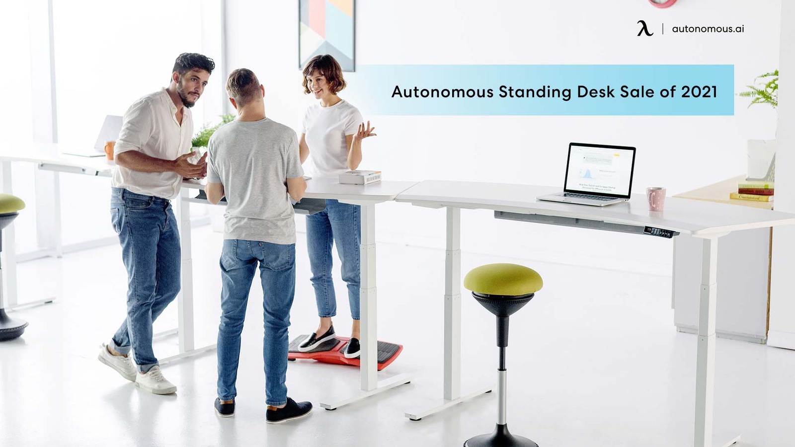 Autonomous Standing Desk Sale of 2021 - Best Office Desk Deal