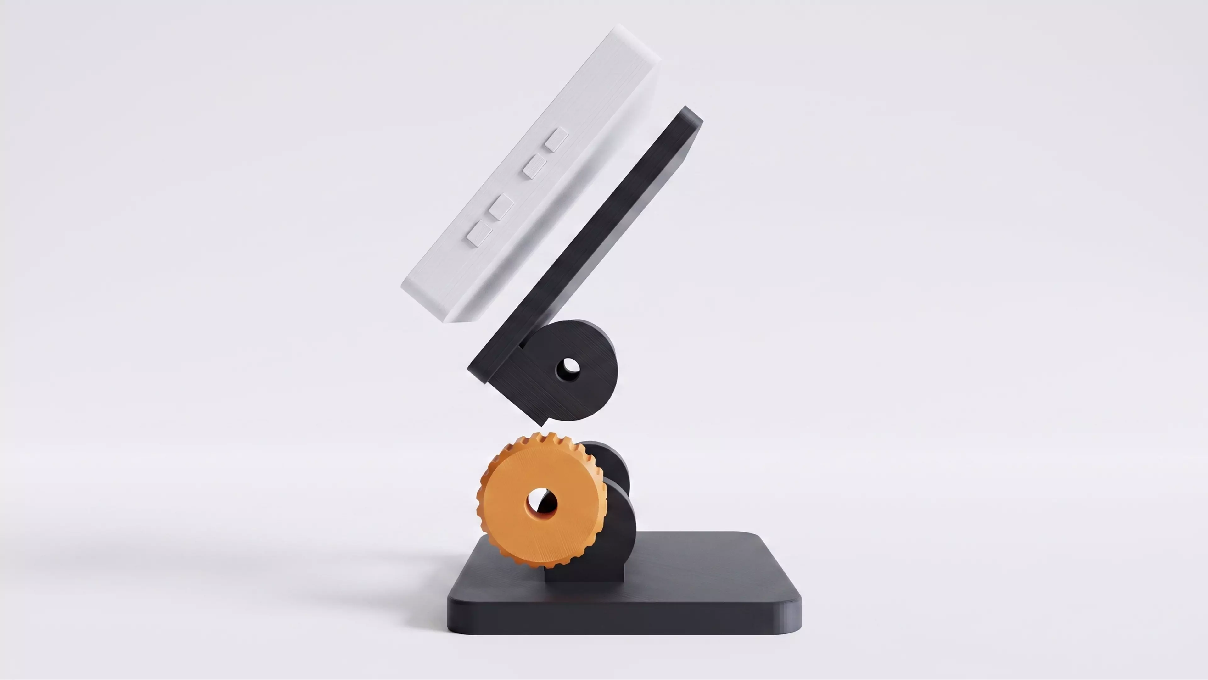 4-inch square monitor stand
