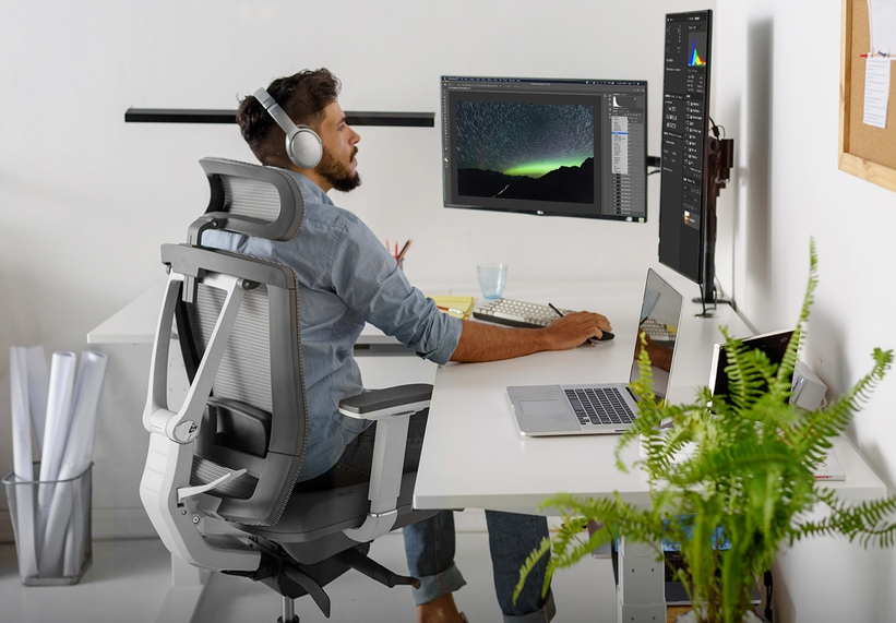 The designer's studio