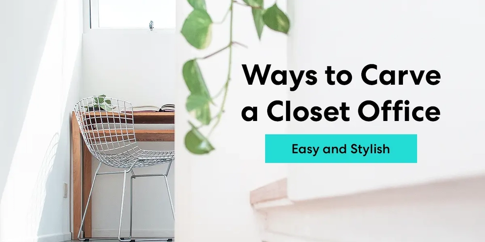 20 Ways to Carve a Closet Office | Easy and Stylish