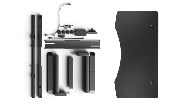 Max Series Standing Desk with Contour Top