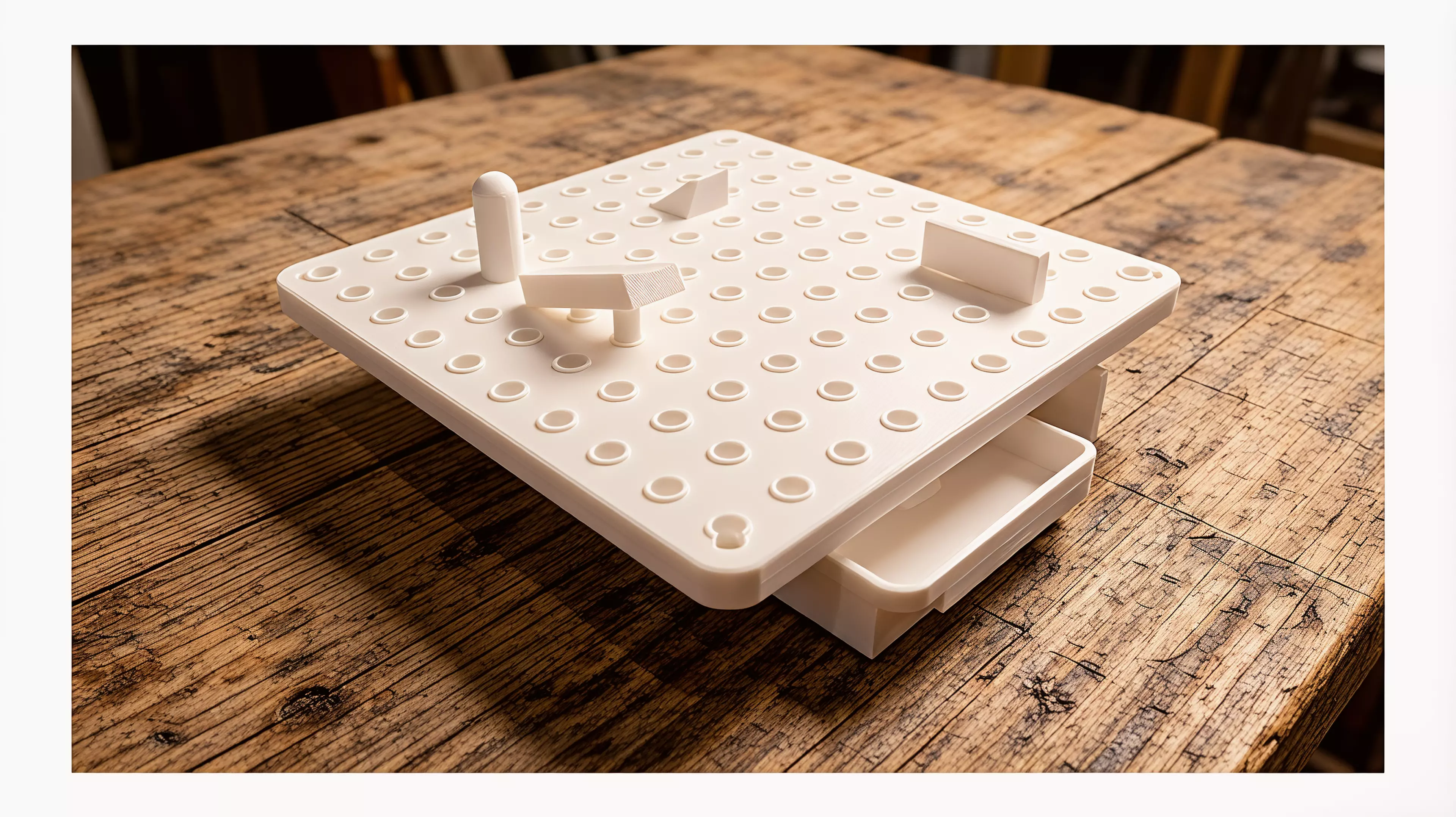 # ORACLE — Agent Build Spec (v1.0)

**Role:** I am the AI 3D-printing agent. My job is to design, validate, and print a
*reconfigurable chaotic ball-fall black box* that a 1–5 player deduction game (ORACLE)
can probe by dropping balls and reading exit chutes.

**Ground rule:** the game only works…
