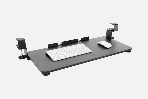 Mount-It! Under Desk Keyboard Tray: Clamp-On